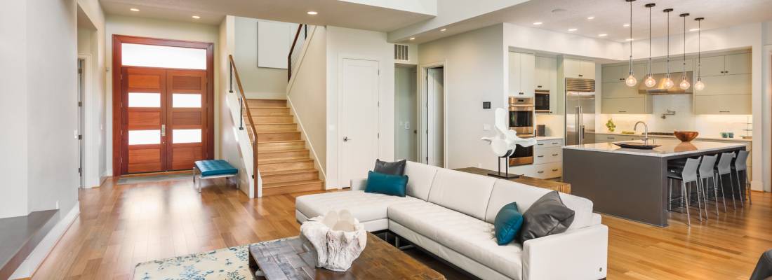 Stylish apartment interior